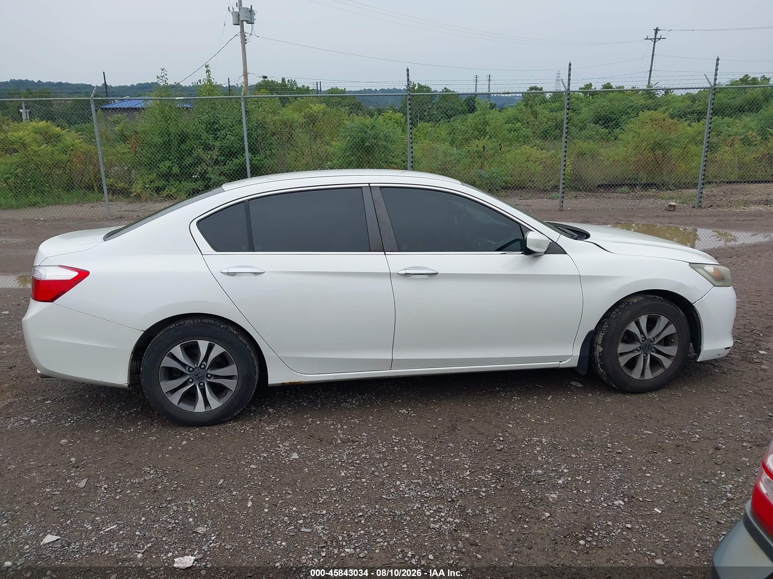 2015 Honda Accord Lx Белый vin: 1HGCR2F32FA190338