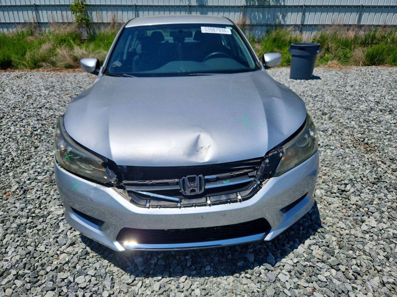 2015 Honda Accord Lx Silver vin: 1HGCR2F32FA195698