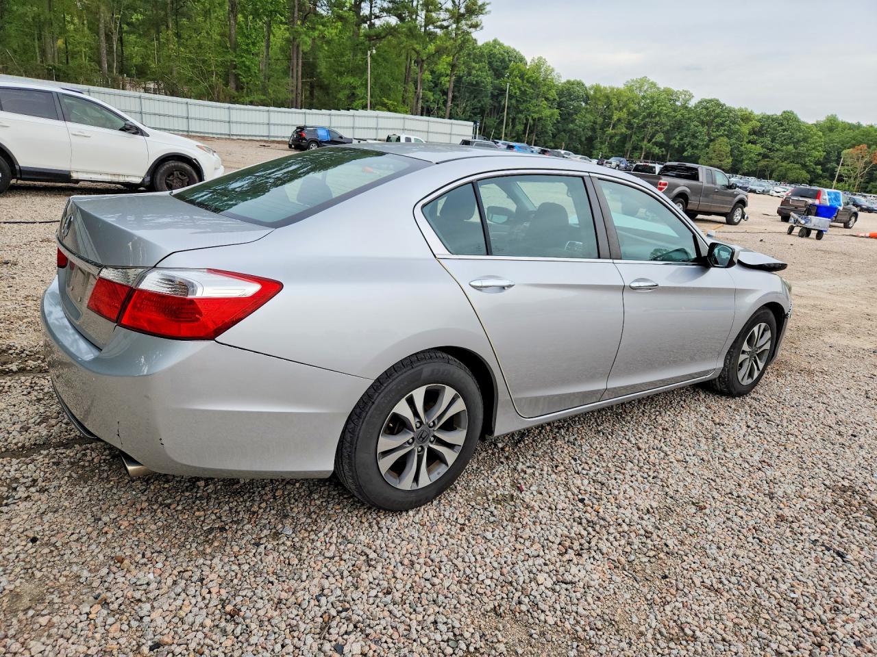 2015 Honda Accord Lx Silver vin: 1HGCR2F32FA196334