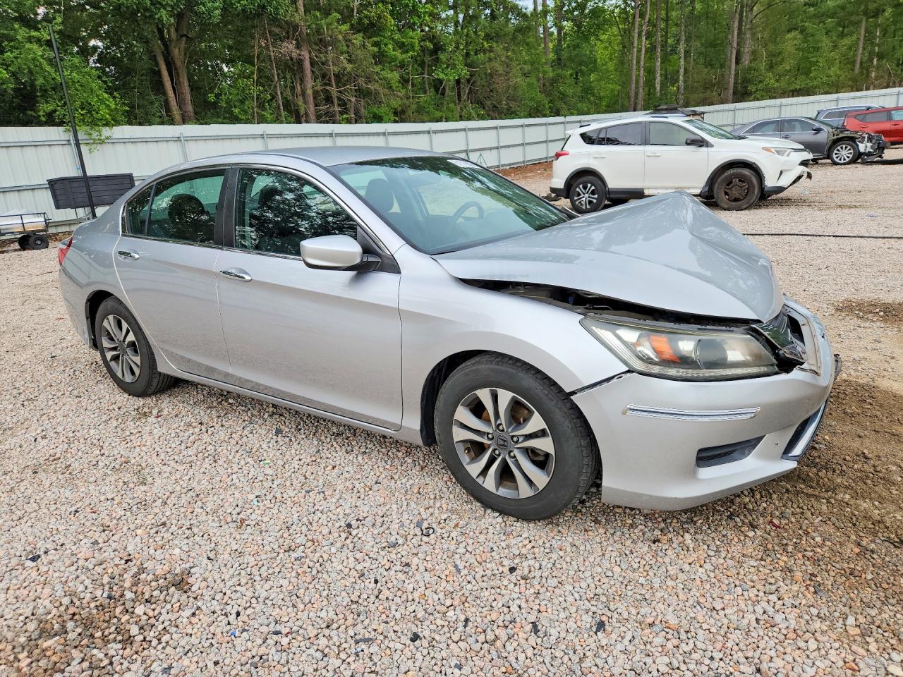 2015 Honda Accord Lx Silver vin: 1HGCR2F32FA196334