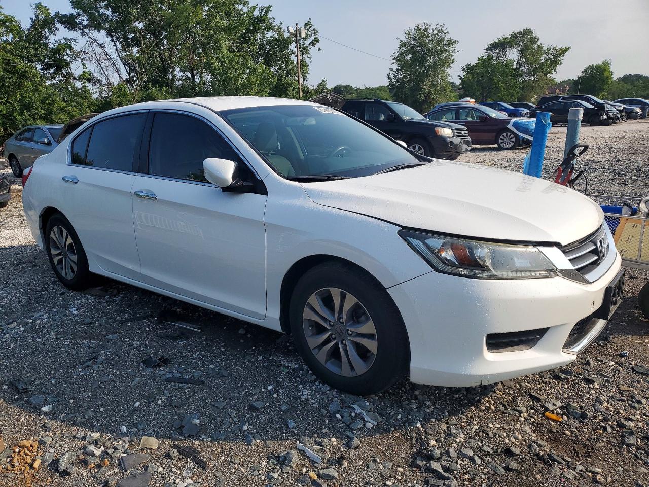 2015 Honda Accord Lx Белый vin: 1HGCR2F32FA204660
