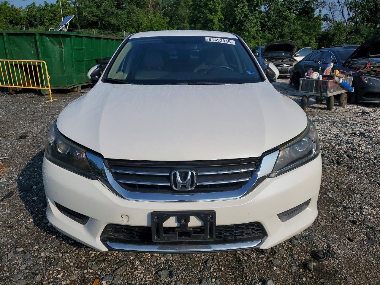 2015 Honda Accord Lx Белый vin: 1HGCR2F32FA204660
