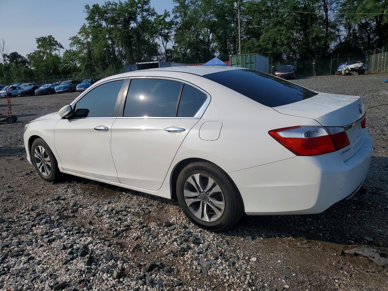 2015 Honda Accord Lx Белый vin: 1HGCR2F32FA204660