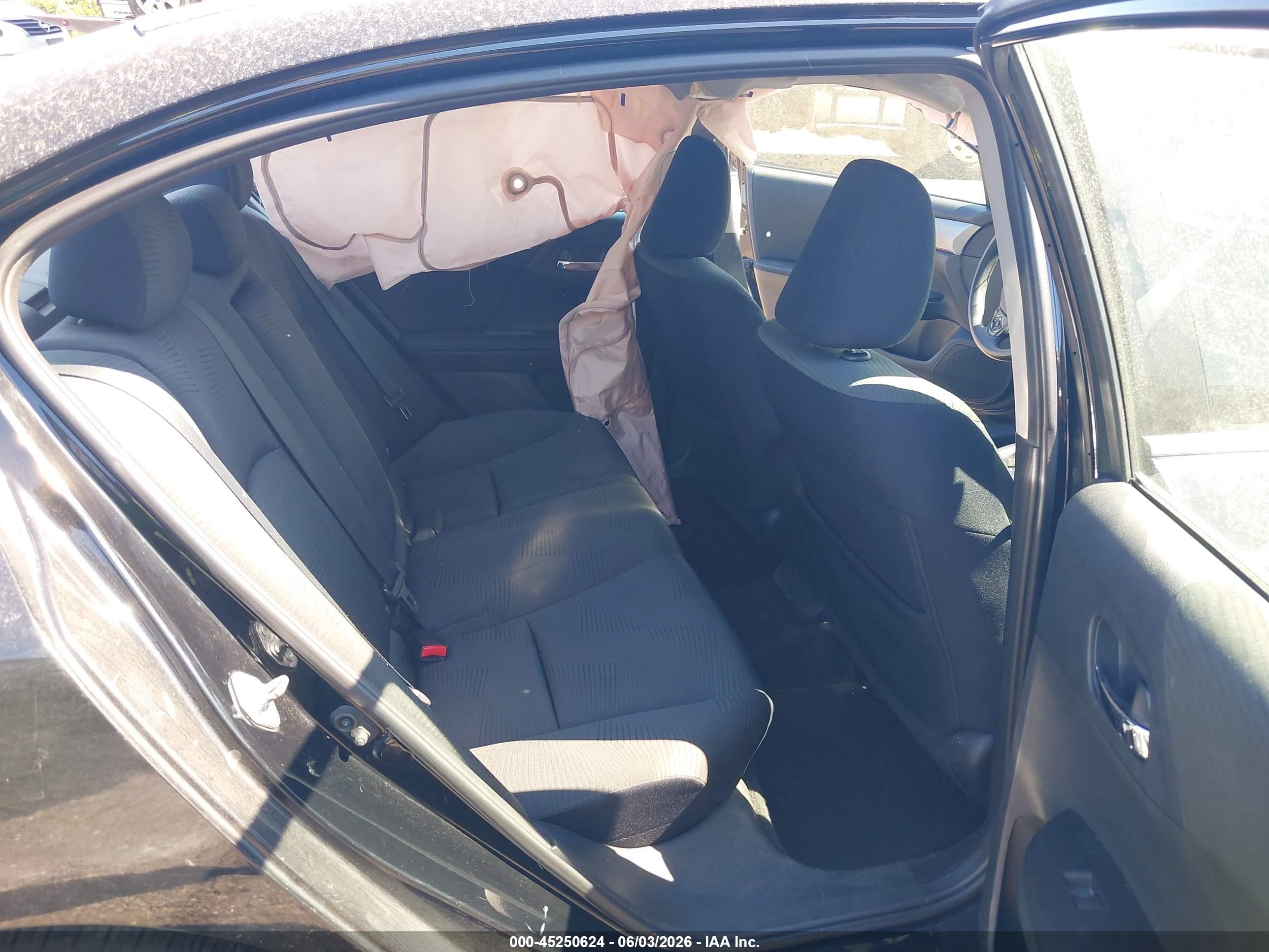 2015 Honda Accord Lx Черный vin: 1HGCR2F32FA209776