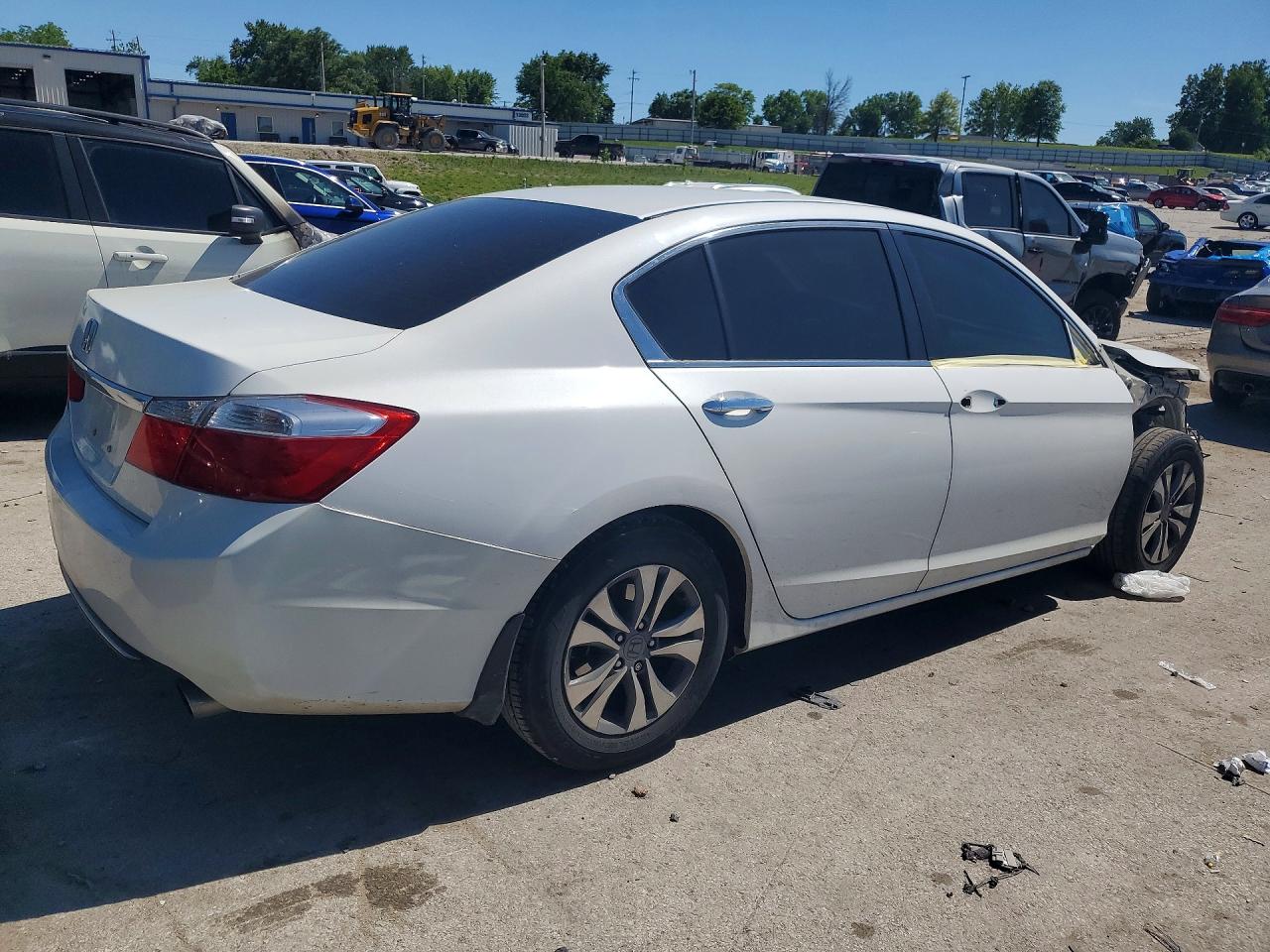2015 Honda Accord Lx Белый vin: 1HGCR2F32FA219837