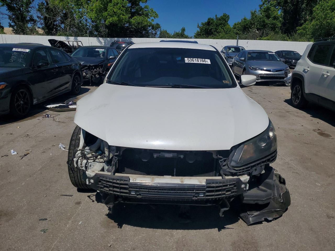2015 Honda Accord Lx Белый vin: 1HGCR2F32FA219837