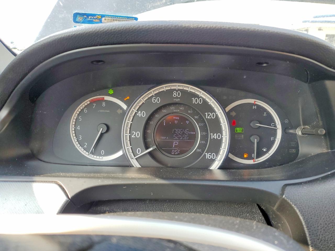 2015 Honda Accord Lx Черный vin: 1HGCR2F32FA228098