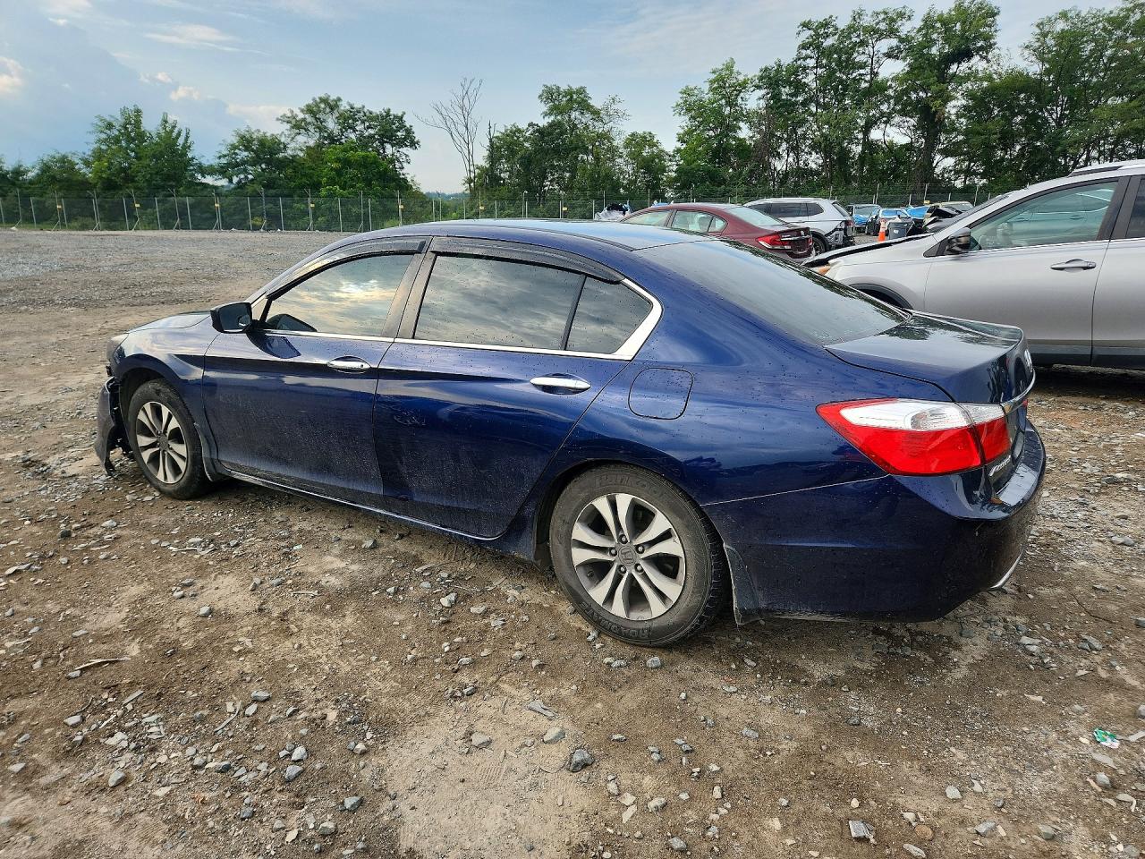 2015 Honda Accord Lx Синий vin: 1HGCR2F32FA232362