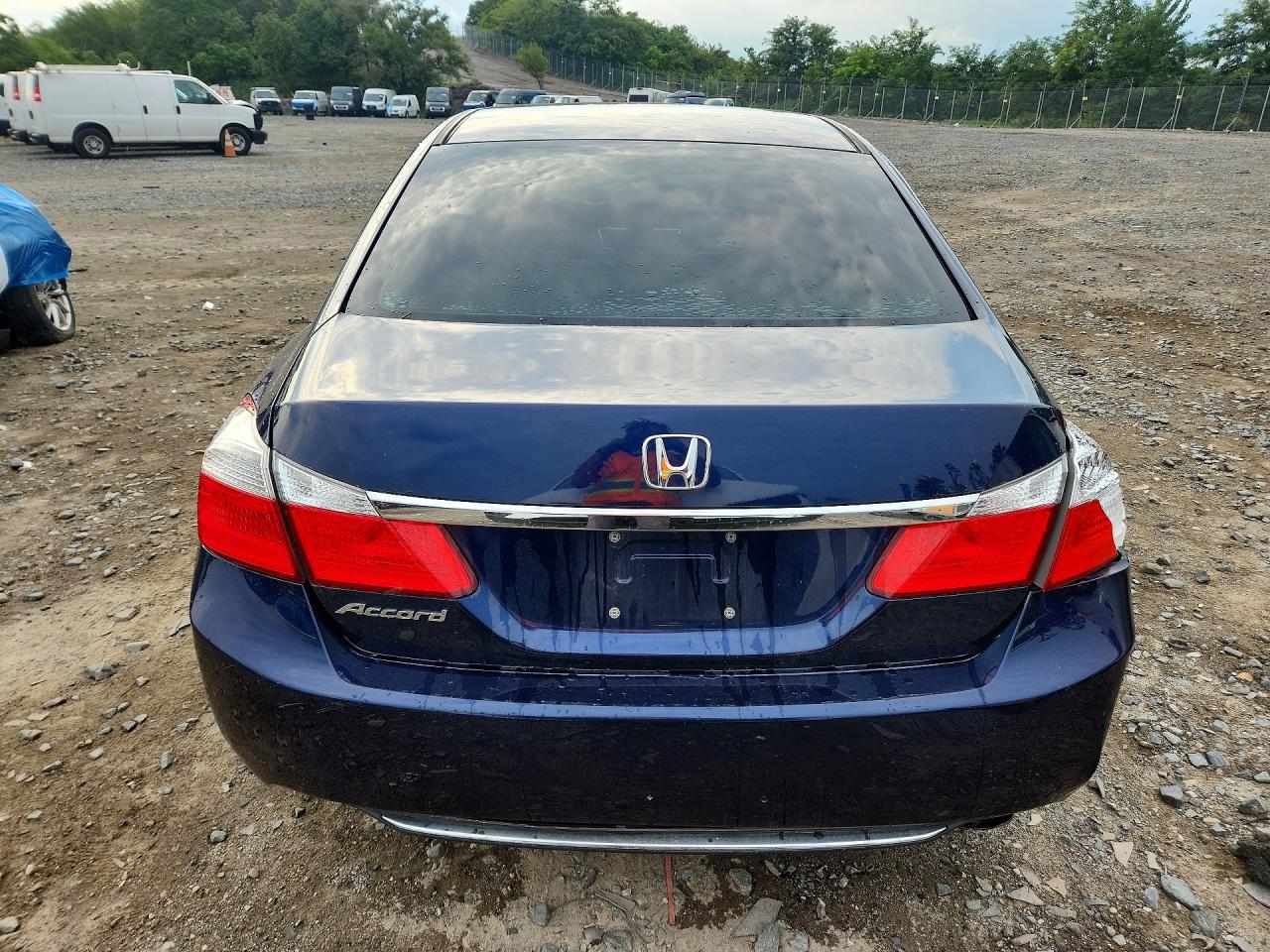 2015 Honda Accord Lx Синий vin: 1HGCR2F32FA232362