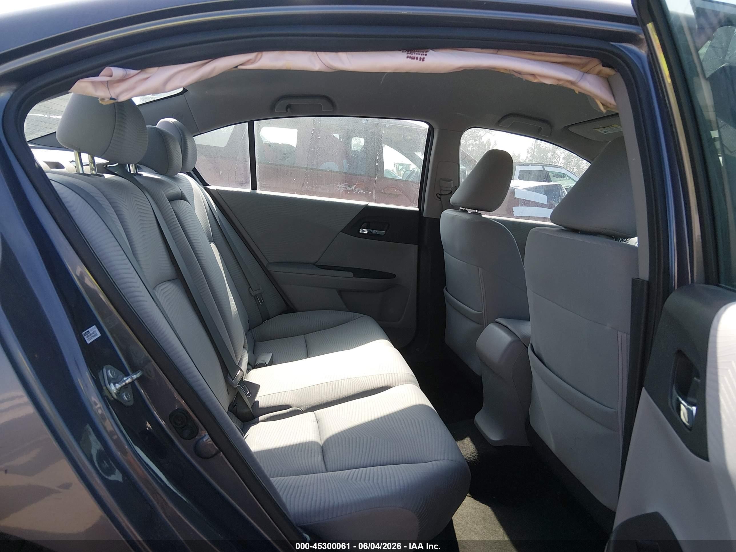 2015 Honda Accord Lx Gray vin: 1HGCR2F32FA240591