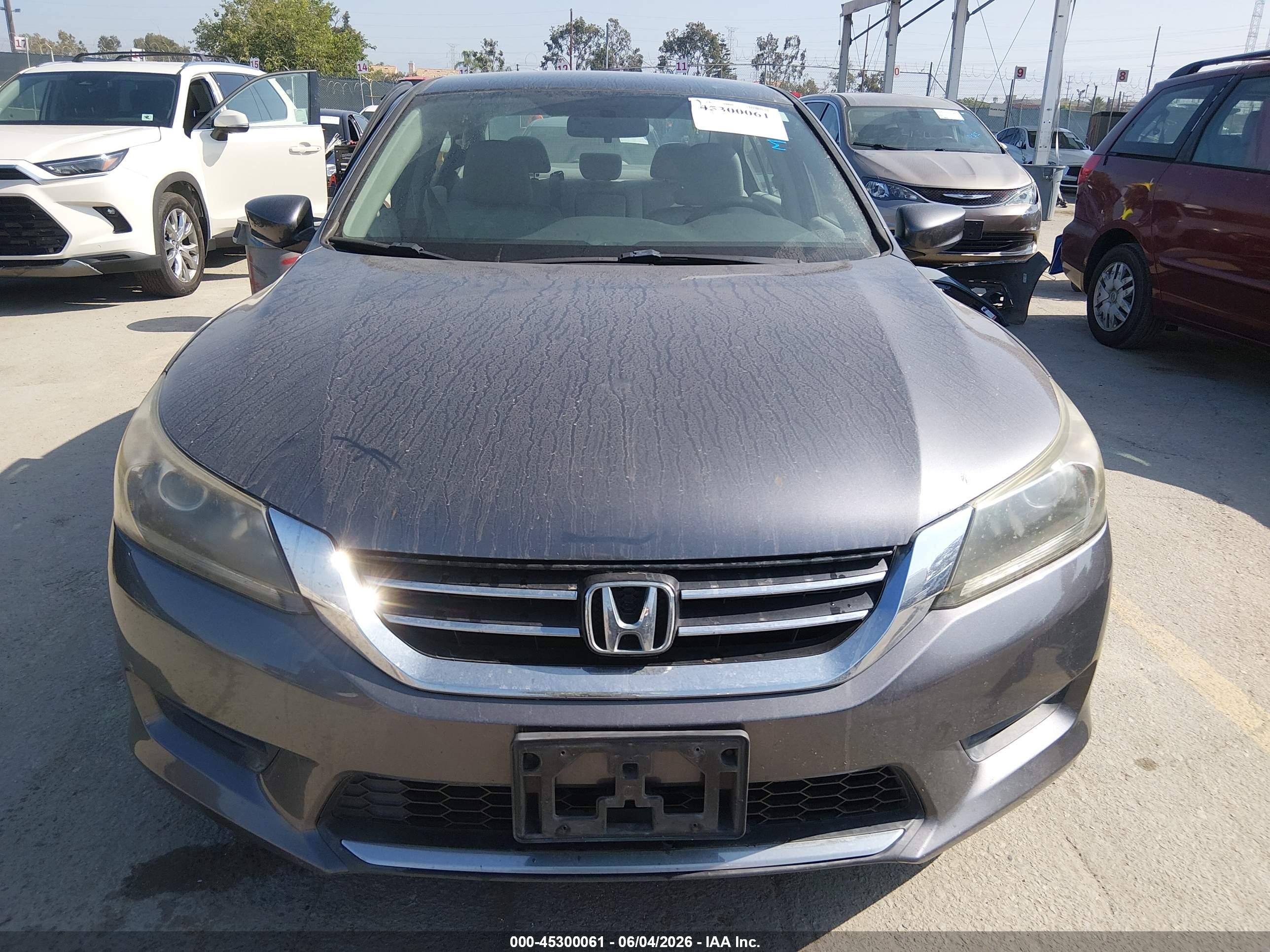 2015 Honda Accord Lx Gray vin: 1HGCR2F32FA240591