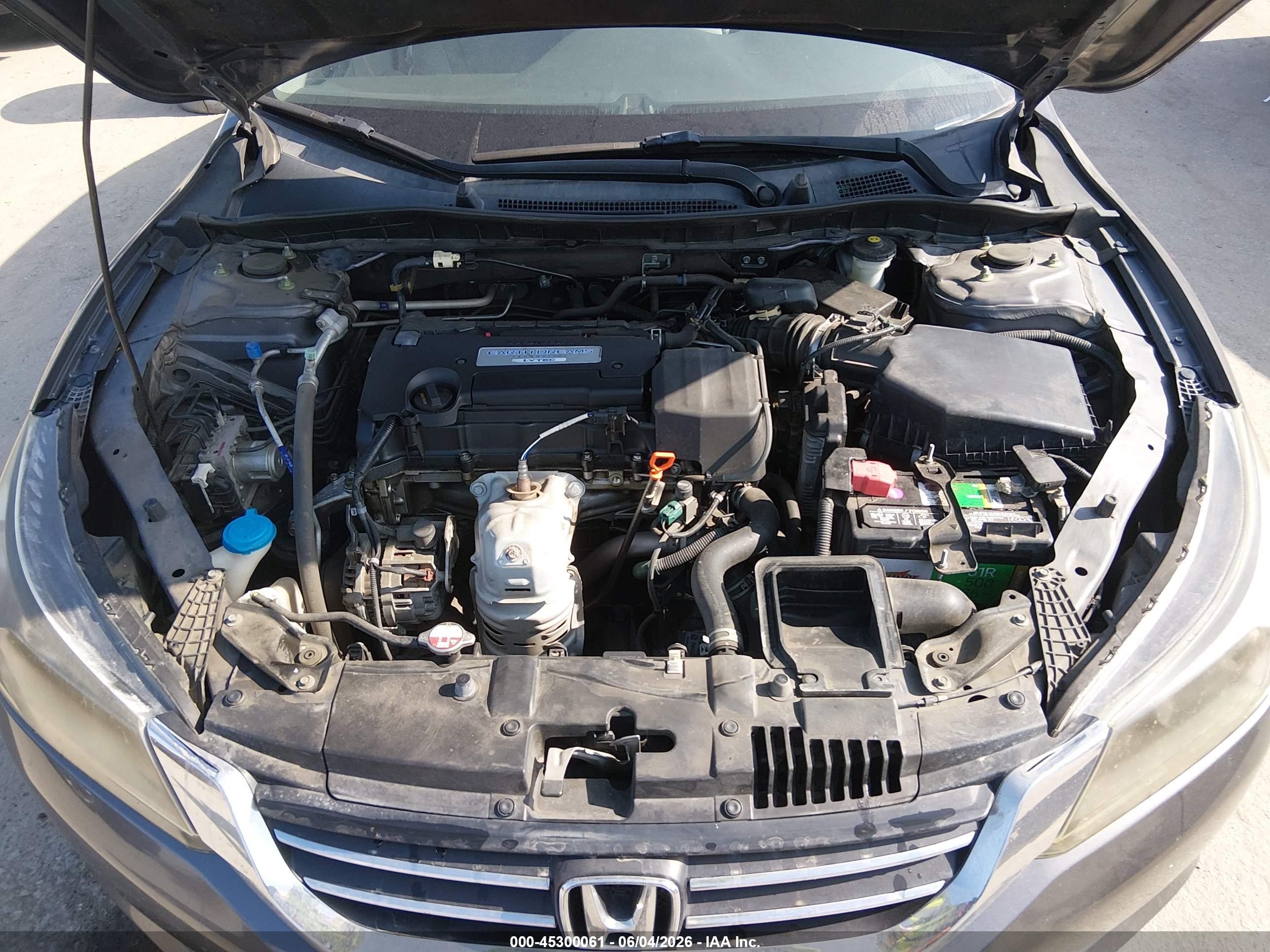2015 Honda Accord Lx Gray vin: 1HGCR2F32FA240591