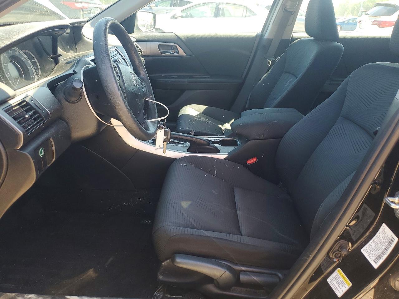 2015 Honda Accord Lx Black vin: 1HGCR2F32FA242373