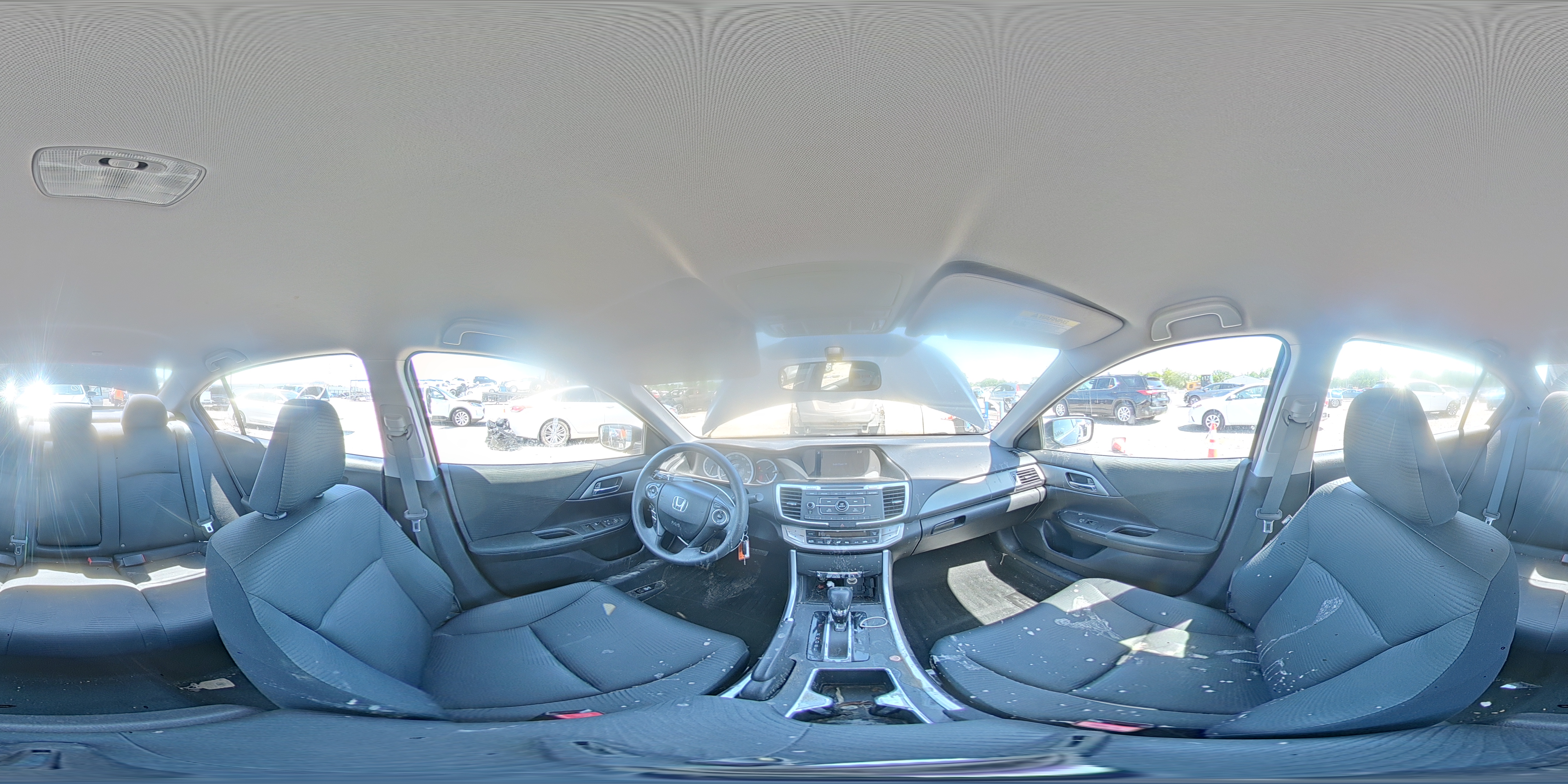 2015 Honda Accord Lx Black vin: 1HGCR2F32FA242373