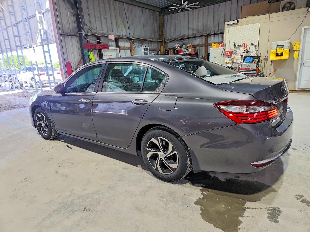 2016 Honda Accord Lx Gray vin: 1HGCR2F32GA001267