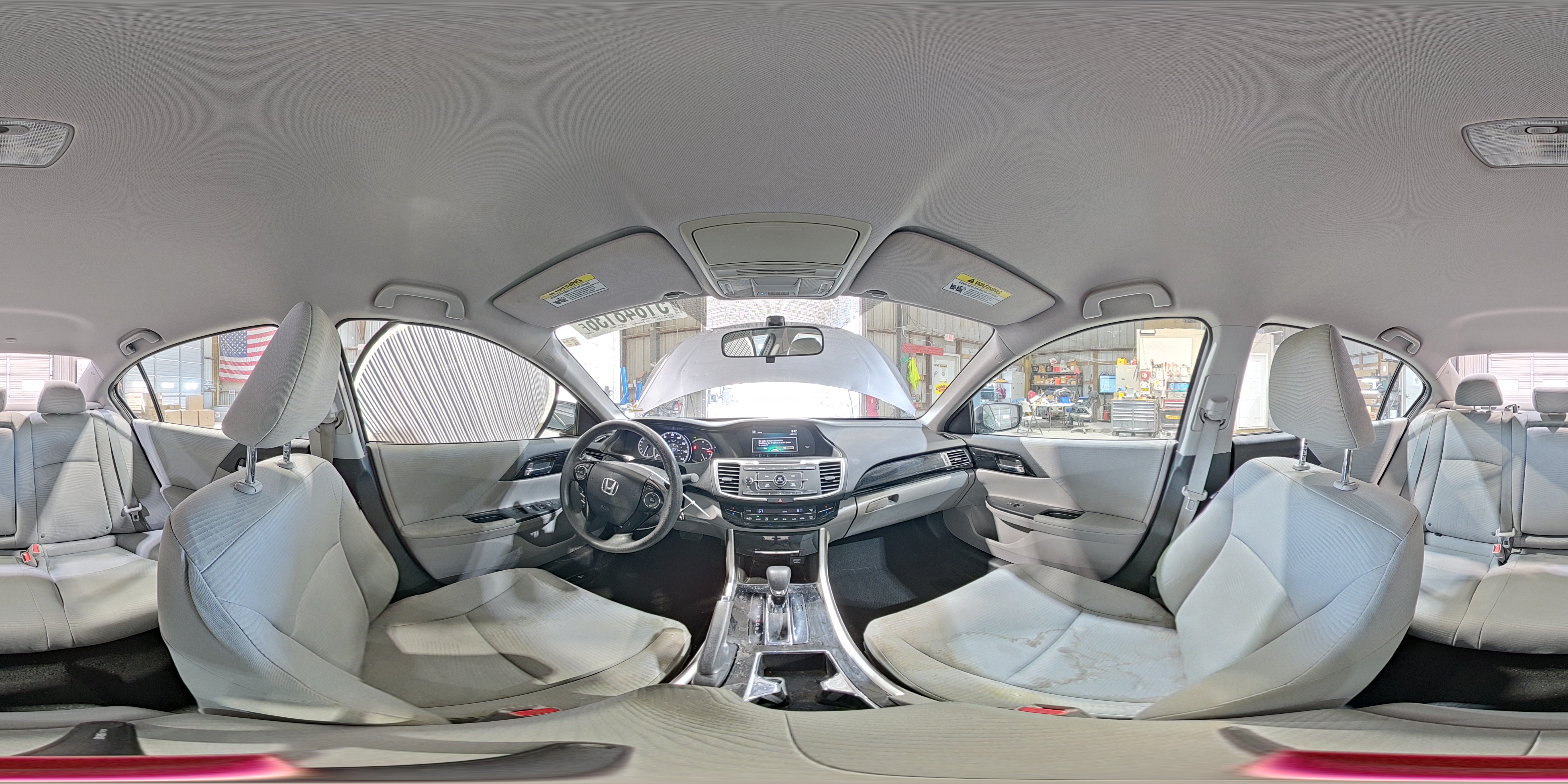 2016 Honda Accord Lx Gray vin: 1HGCR2F32GA001267