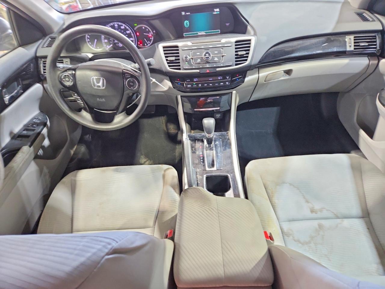 2016 Honda Accord Lx Gray vin: 1HGCR2F32GA001267
