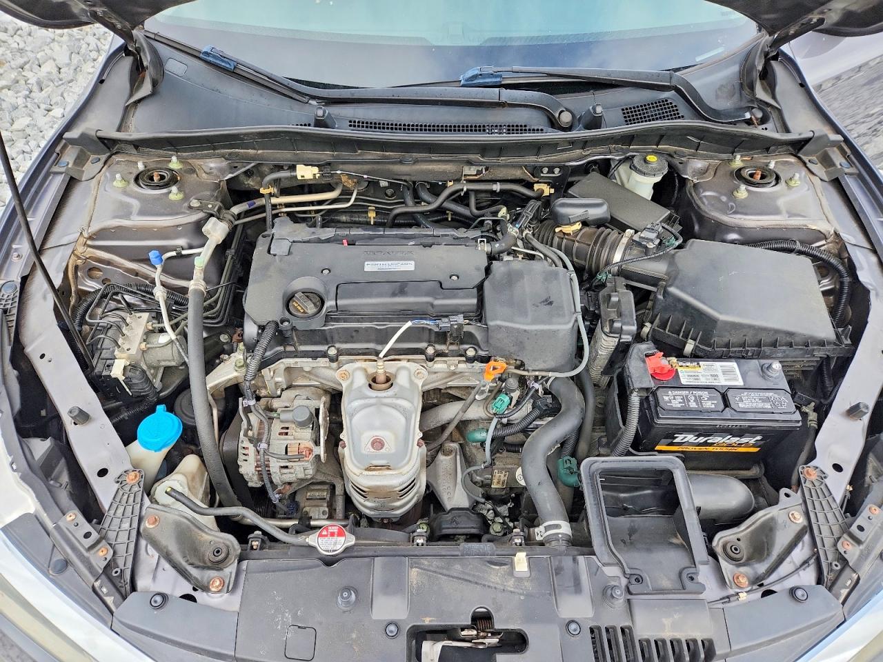 2017 Honda Accord Lx Gray vin: 1HGCR2F32HA194084