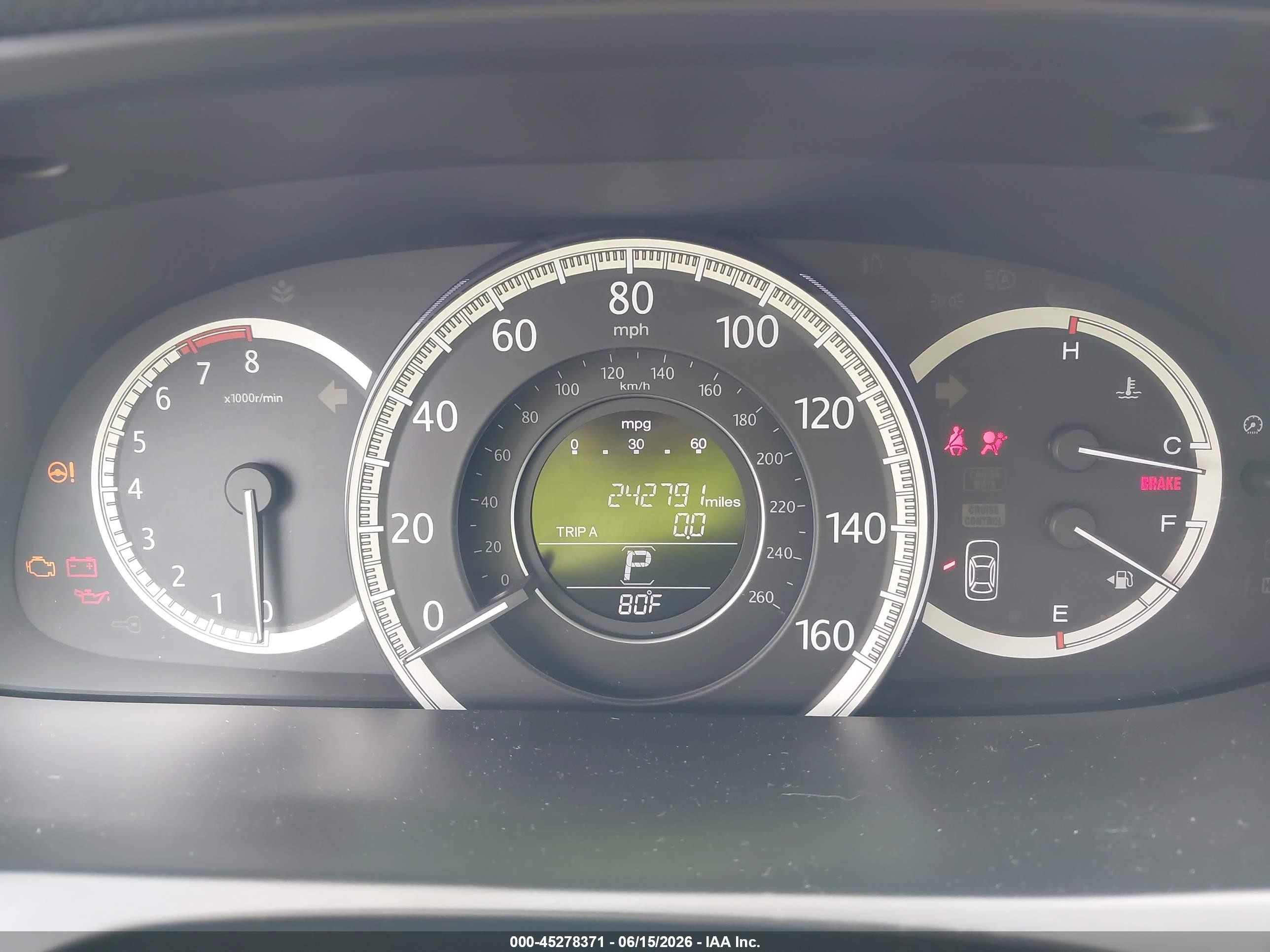 2013 Honda Accord Lx Black vin: 1HGCR2F33DA042132