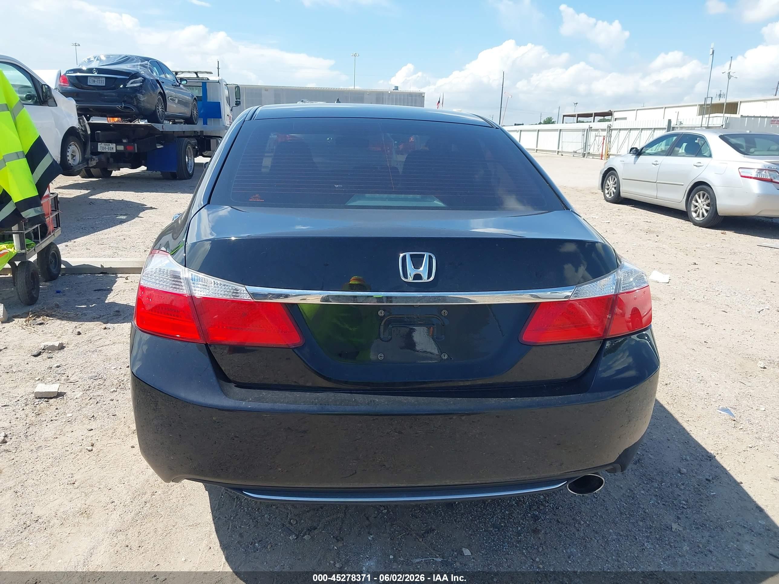 2013 Honda Accord Lx Black vin: 1HGCR2F33DA042132