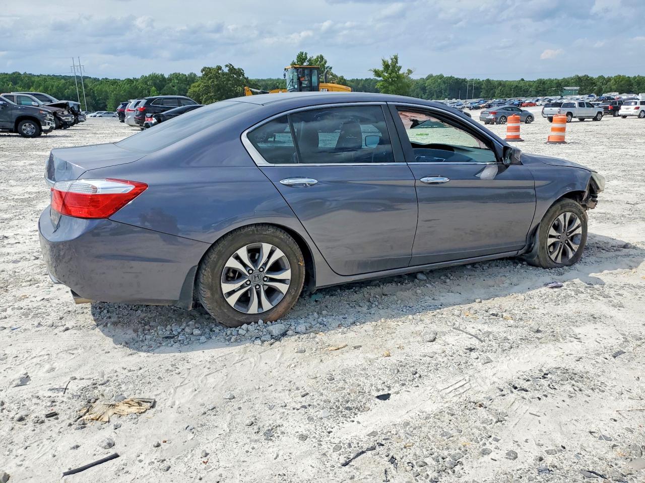2013 Honda Accord Lx Gray vin: 1HGCR2F33DA046522
