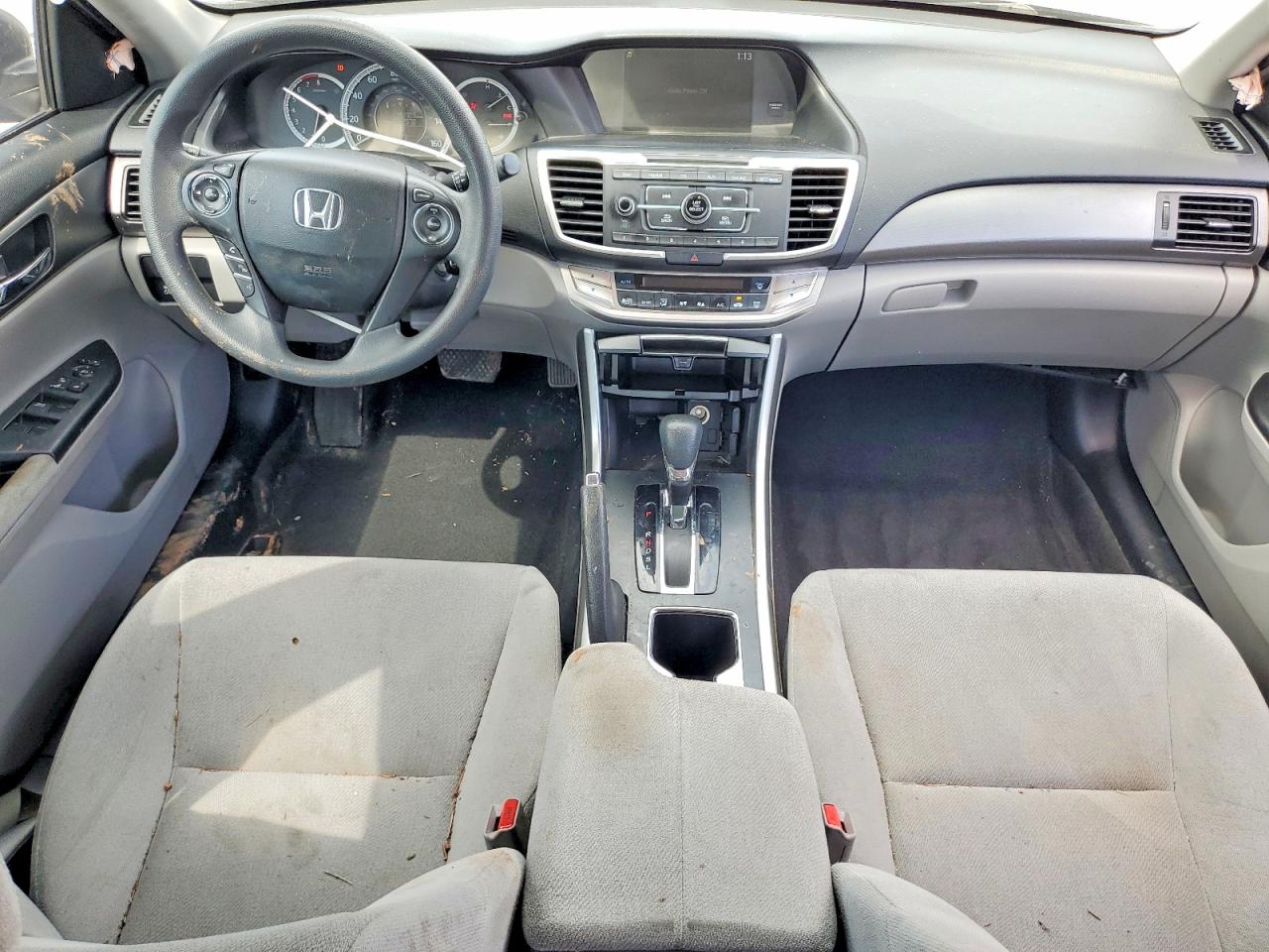 2013 Honda Accord Lx Gray vin: 1HGCR2F33DA046522