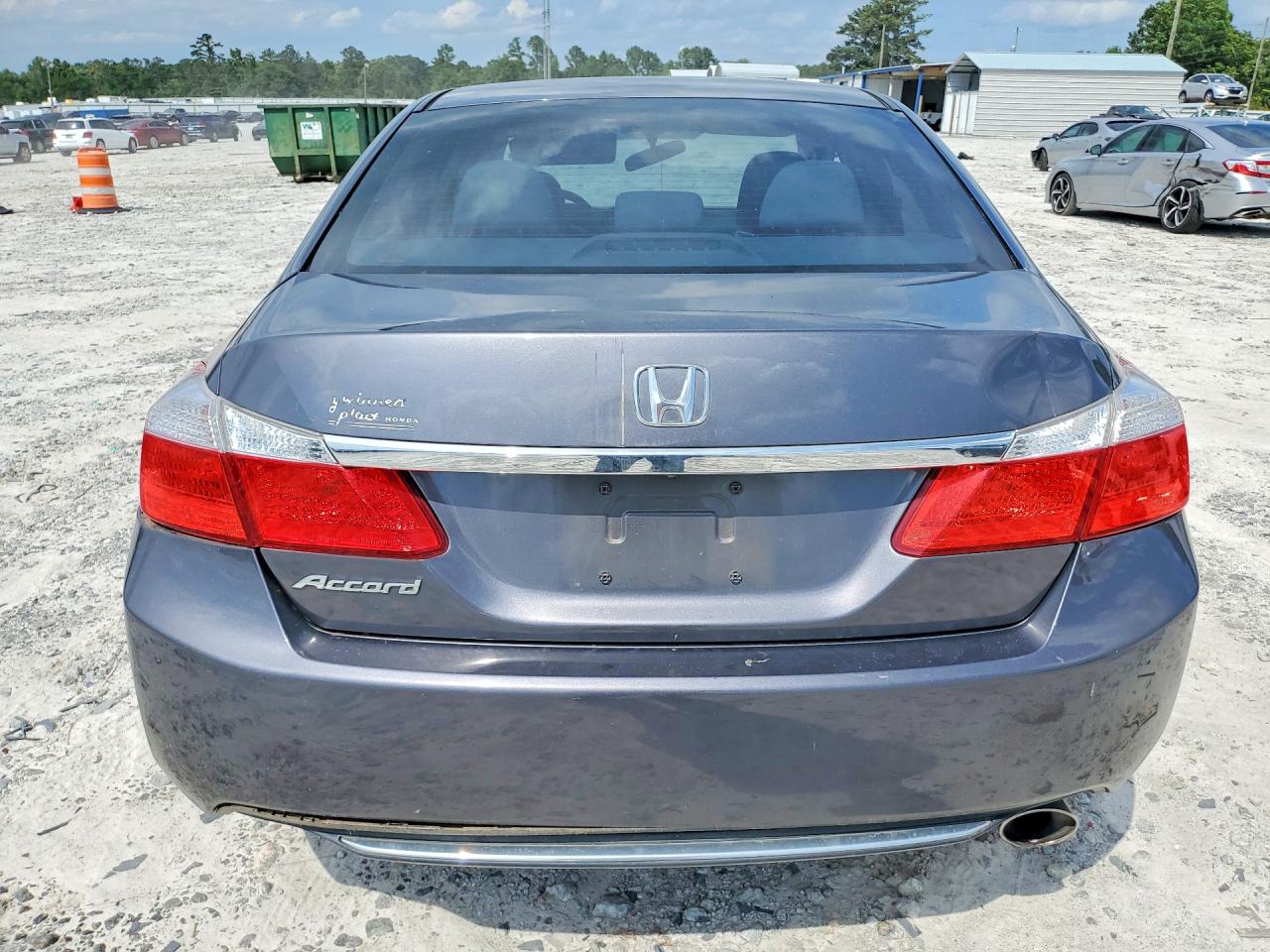 2013 Honda Accord Lx Gray vin: 1HGCR2F33DA046522