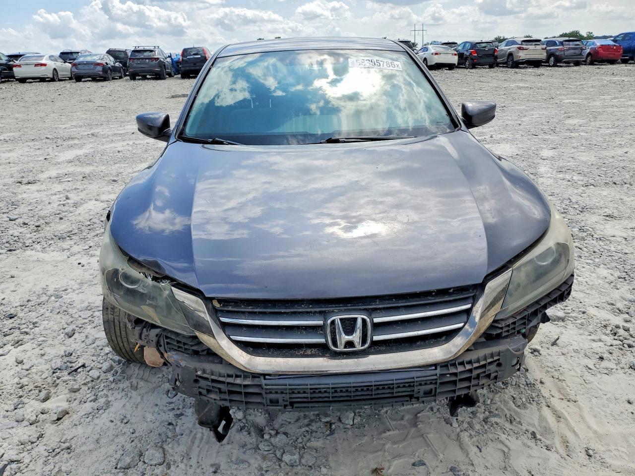 2013 Honda Accord Lx Gray vin: 1HGCR2F33DA046522