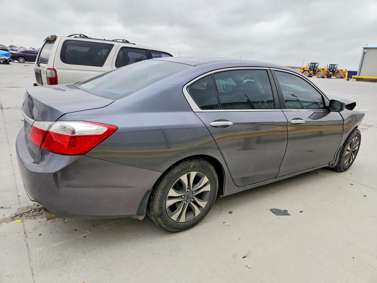 2013 Honda Accord Lx Gray vin: 1HGCR2F33DA050554