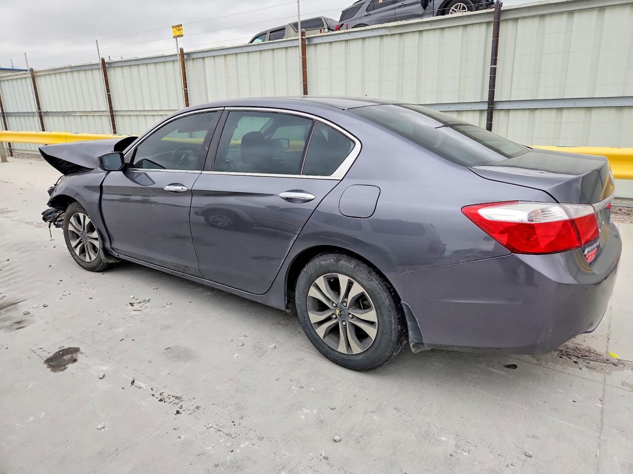 2013 Honda Accord Lx Gray vin: 1HGCR2F33DA050554