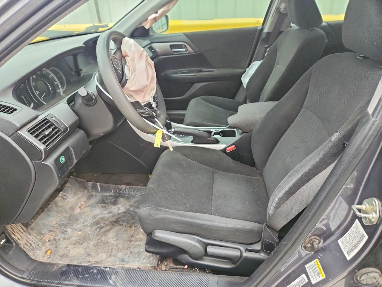 2013 Honda Accord Lx Gray vin: 1HGCR2F33DA050554