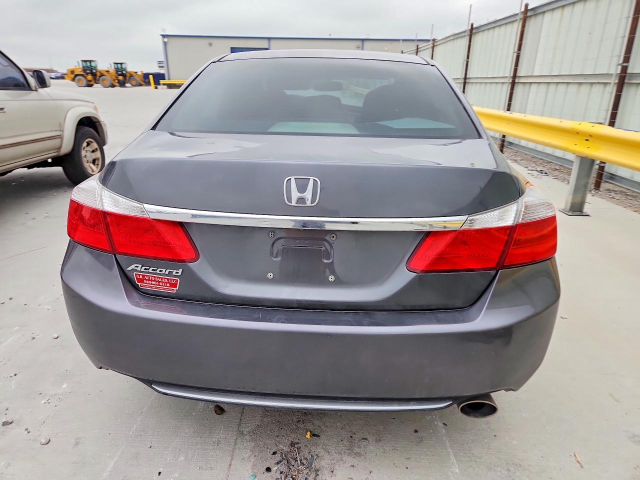 2013 Honda Accord Lx Gray vin: 1HGCR2F33DA050554