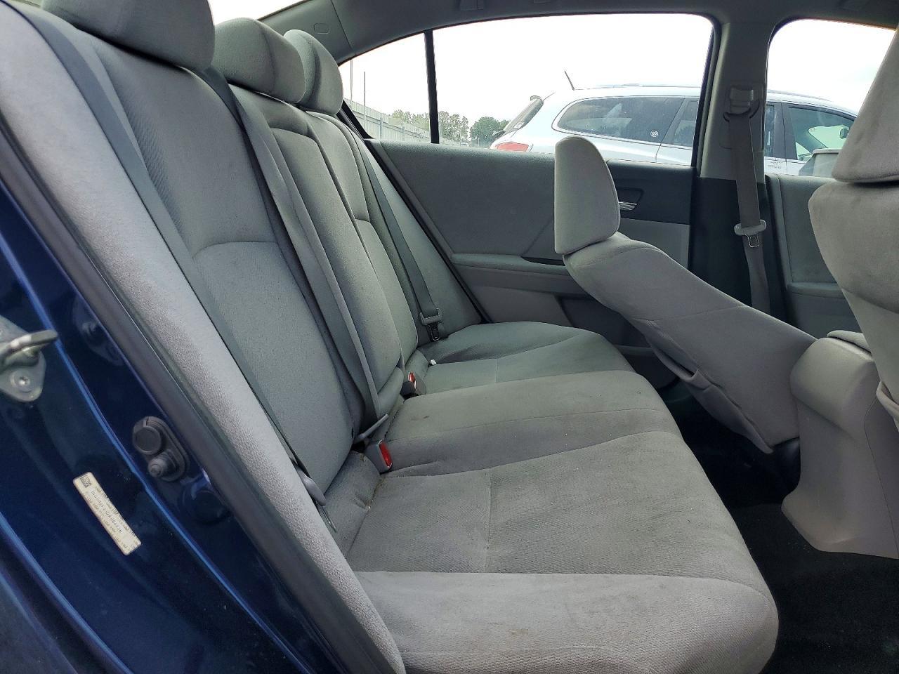 2013 Honda Accord Lx Blue vin: 1HGCR2F33DA064938
