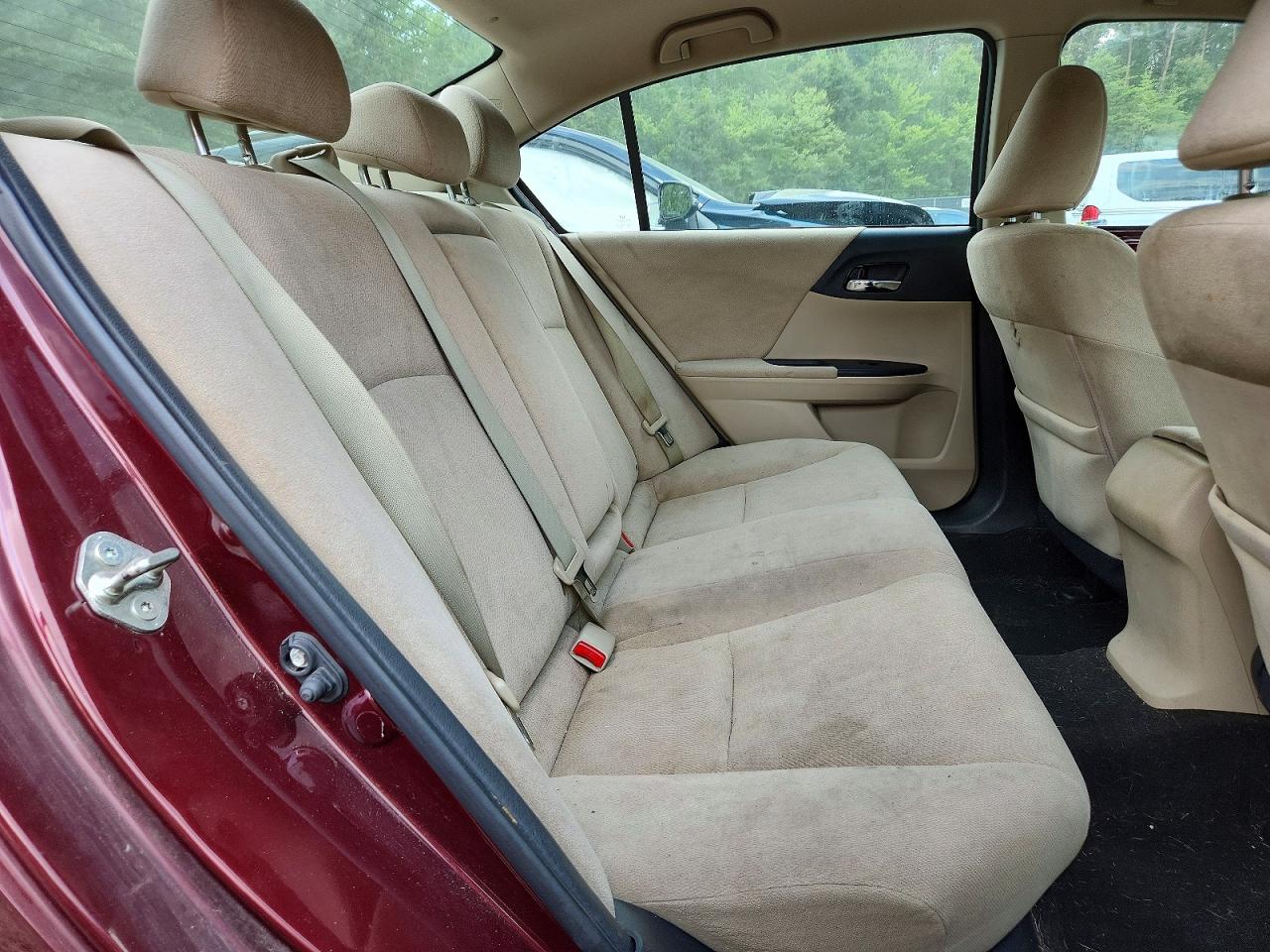 2013 Honda Accord Lx Burgundy vin: 1HGCR2F33DA091704