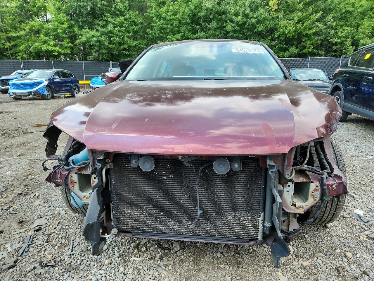 2013 Honda Accord Lx Burgundy vin: 1HGCR2F33DA091704
