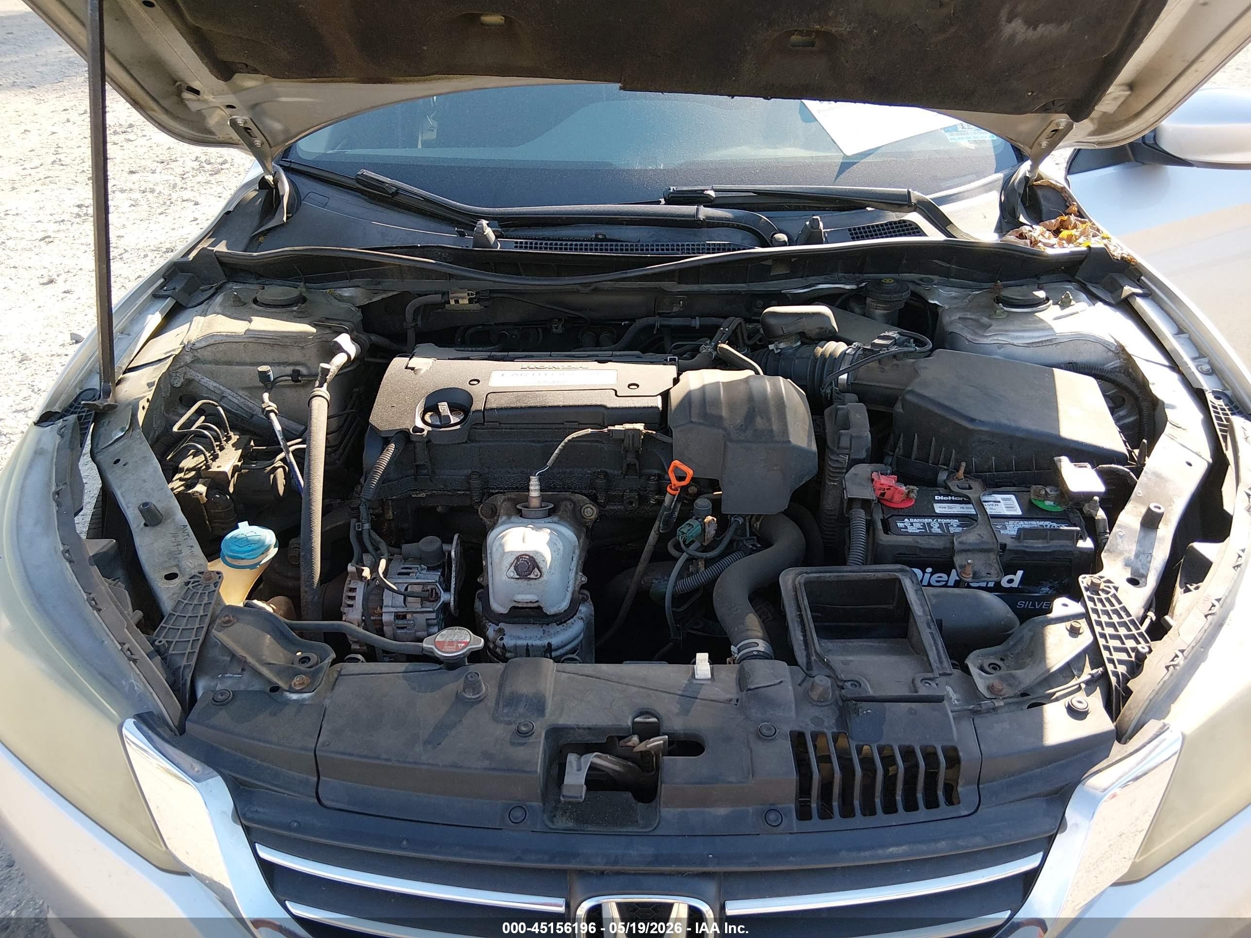 2013 Honda Accord Lx Silver vin: 1HGCR2F33DA114768