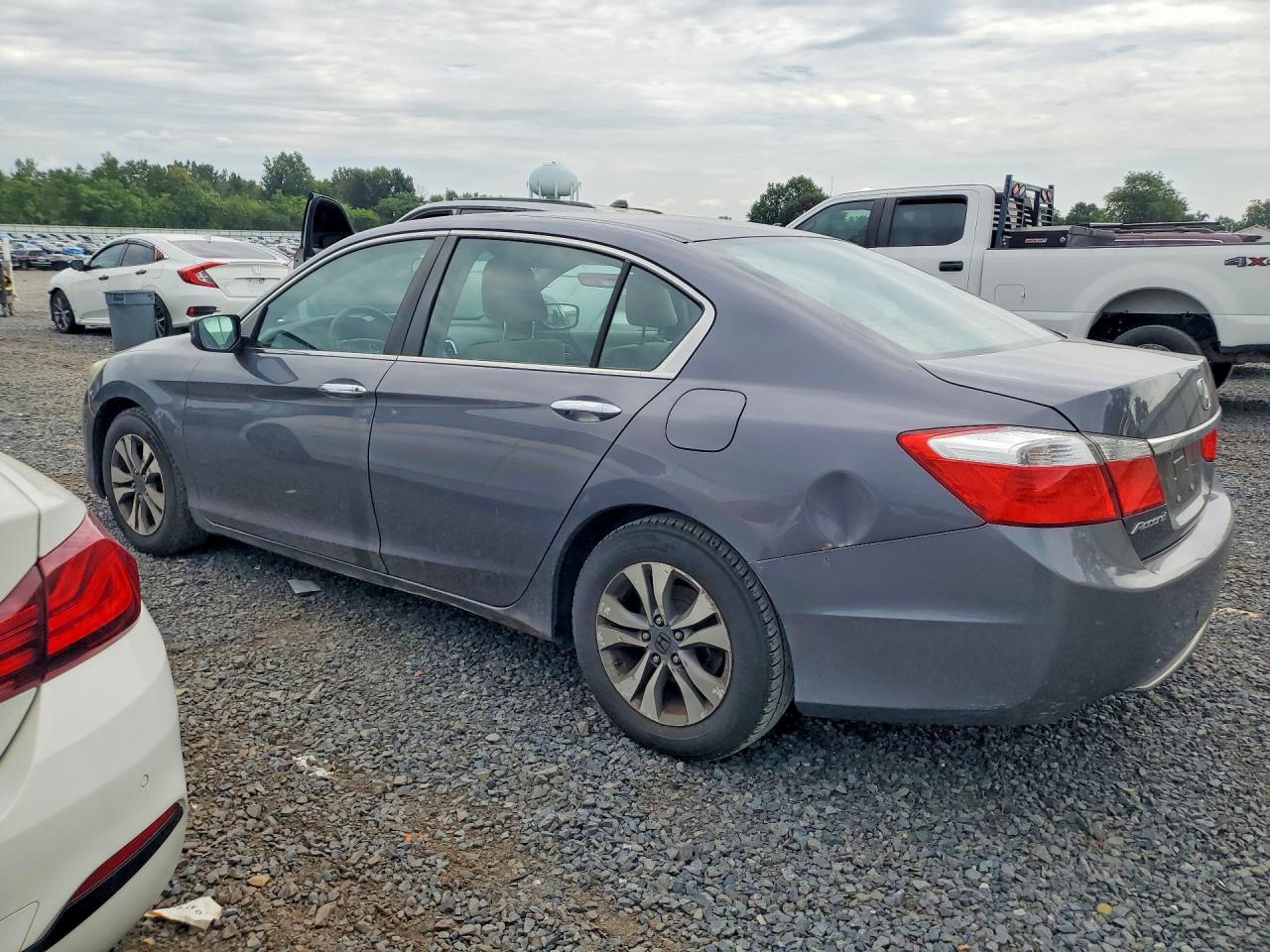 2013 Honda Accord Lx Gray vin: 1HGCR2F33DA135295