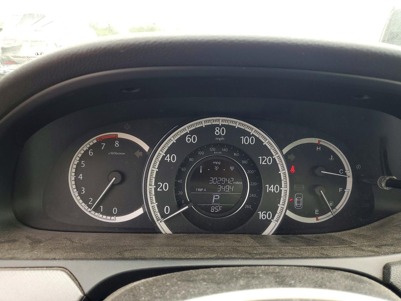 2013 Honda Accord Lx Gray vin: 1HGCR2F33DA135295