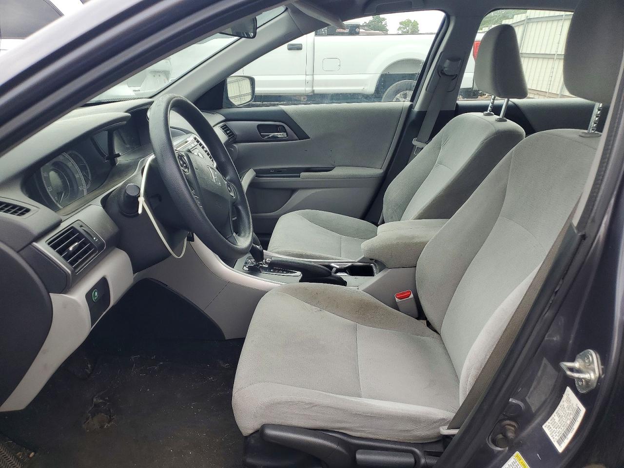 2013 Honda Accord Lx Gray vin: 1HGCR2F33DA135295