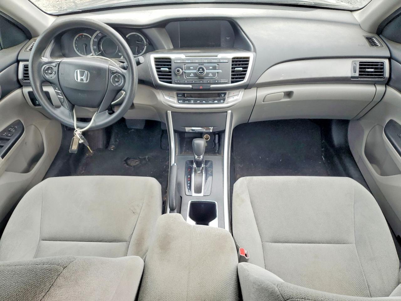 2013 Honda Accord Lx Gray vin: 1HGCR2F33DA135295