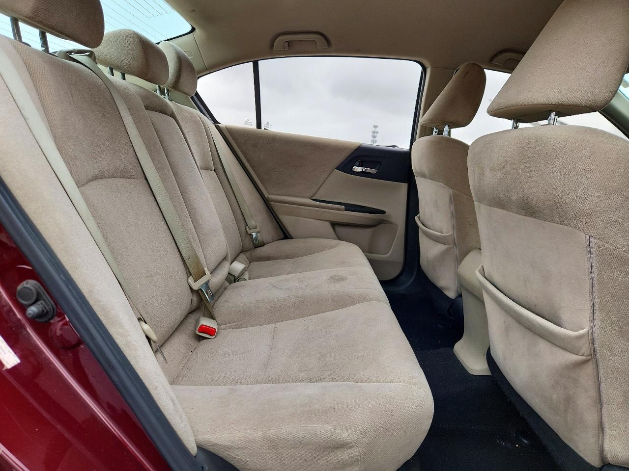 2013 Honda Accord Lx Burgundy vin: 1HGCR2F33DA135846