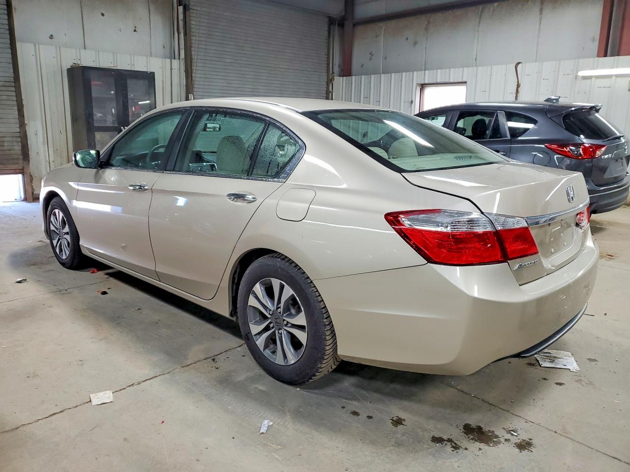 2013 Honda Accord Lx Beige vin: 1HGCR2F33DA145941