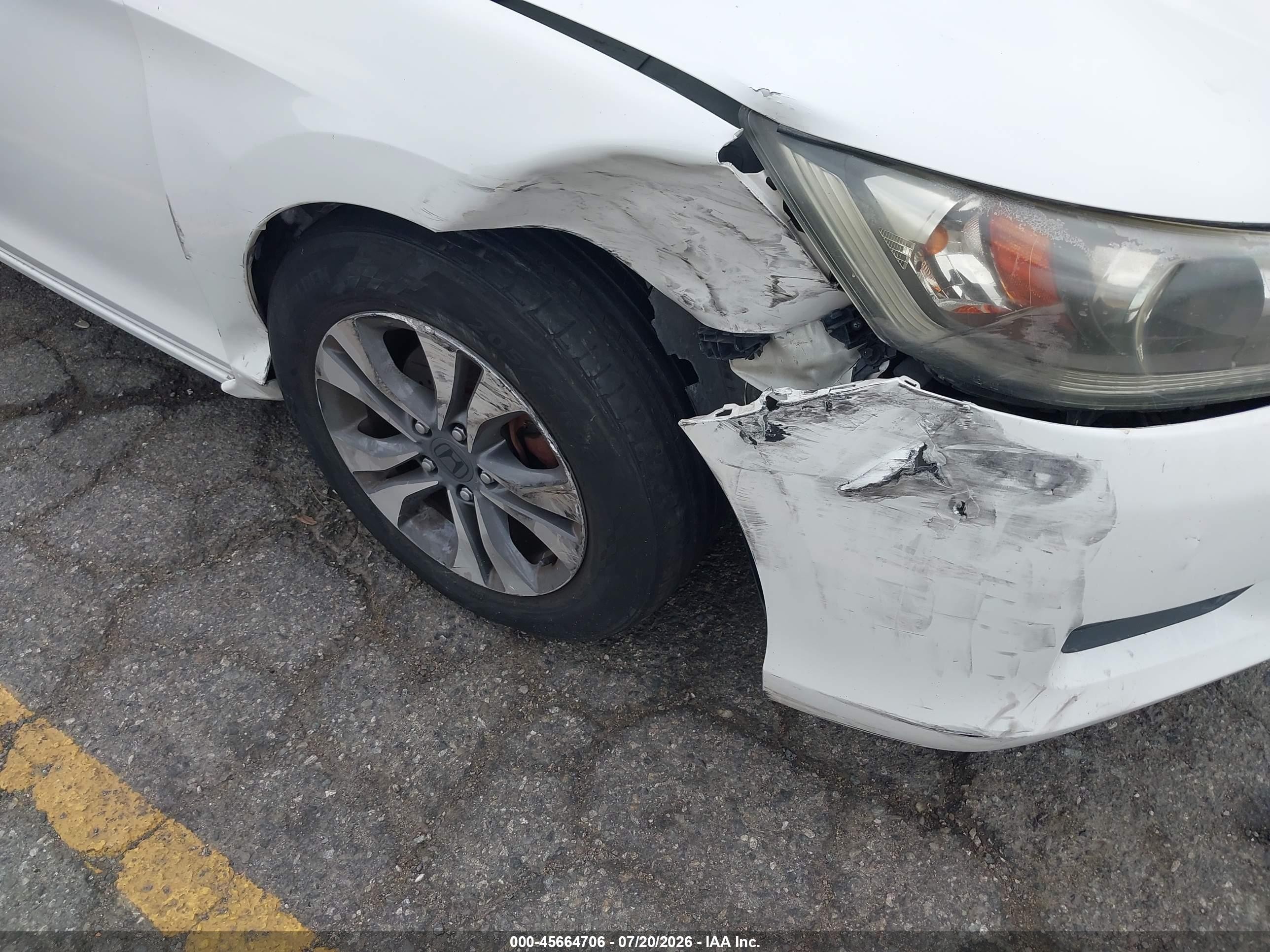 2013 Honda Accord Lx Белый vin: 1HGCR2F33DA152890