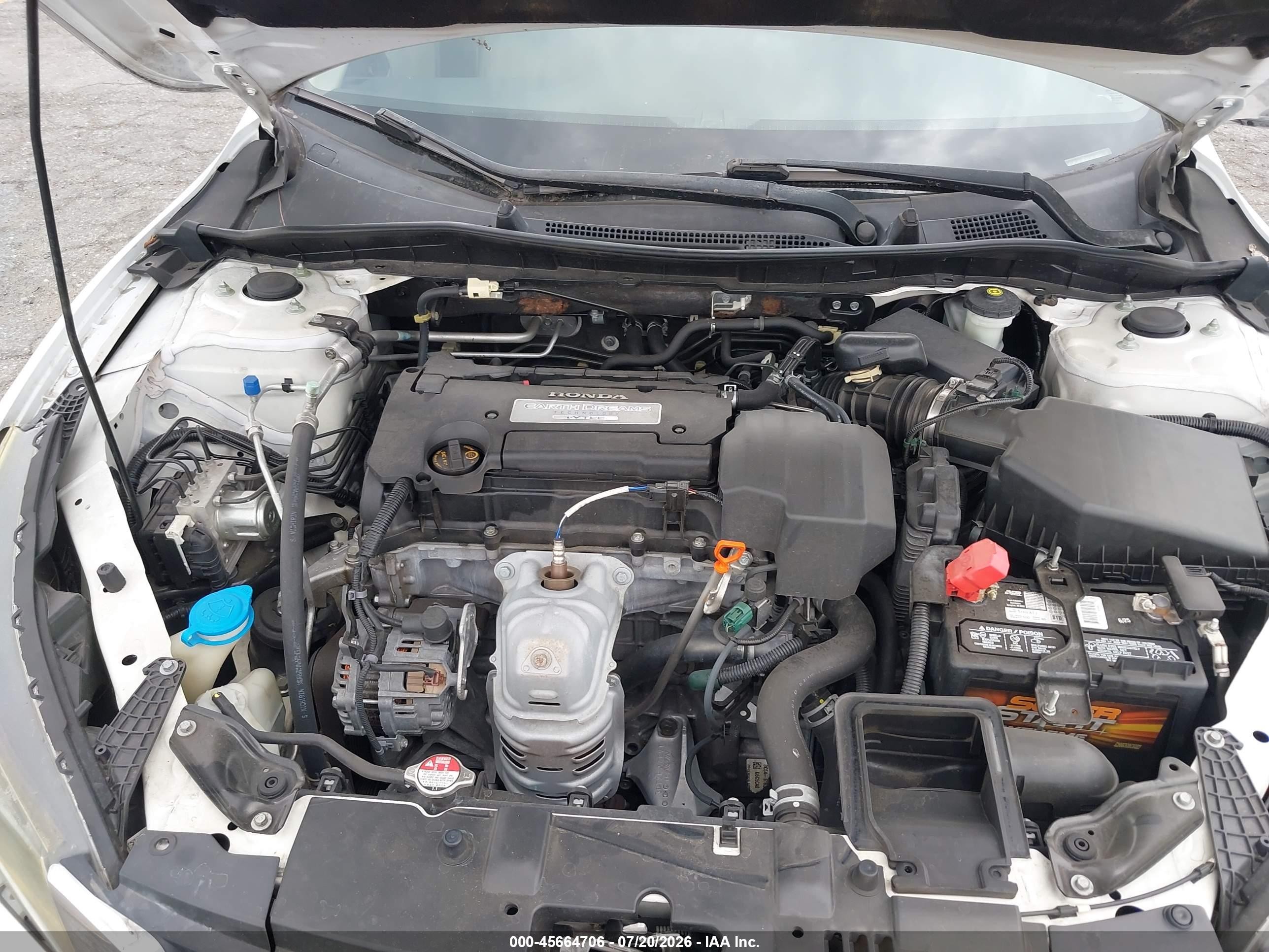 2013 Honda Accord Lx Белый vin: 1HGCR2F33DA152890
