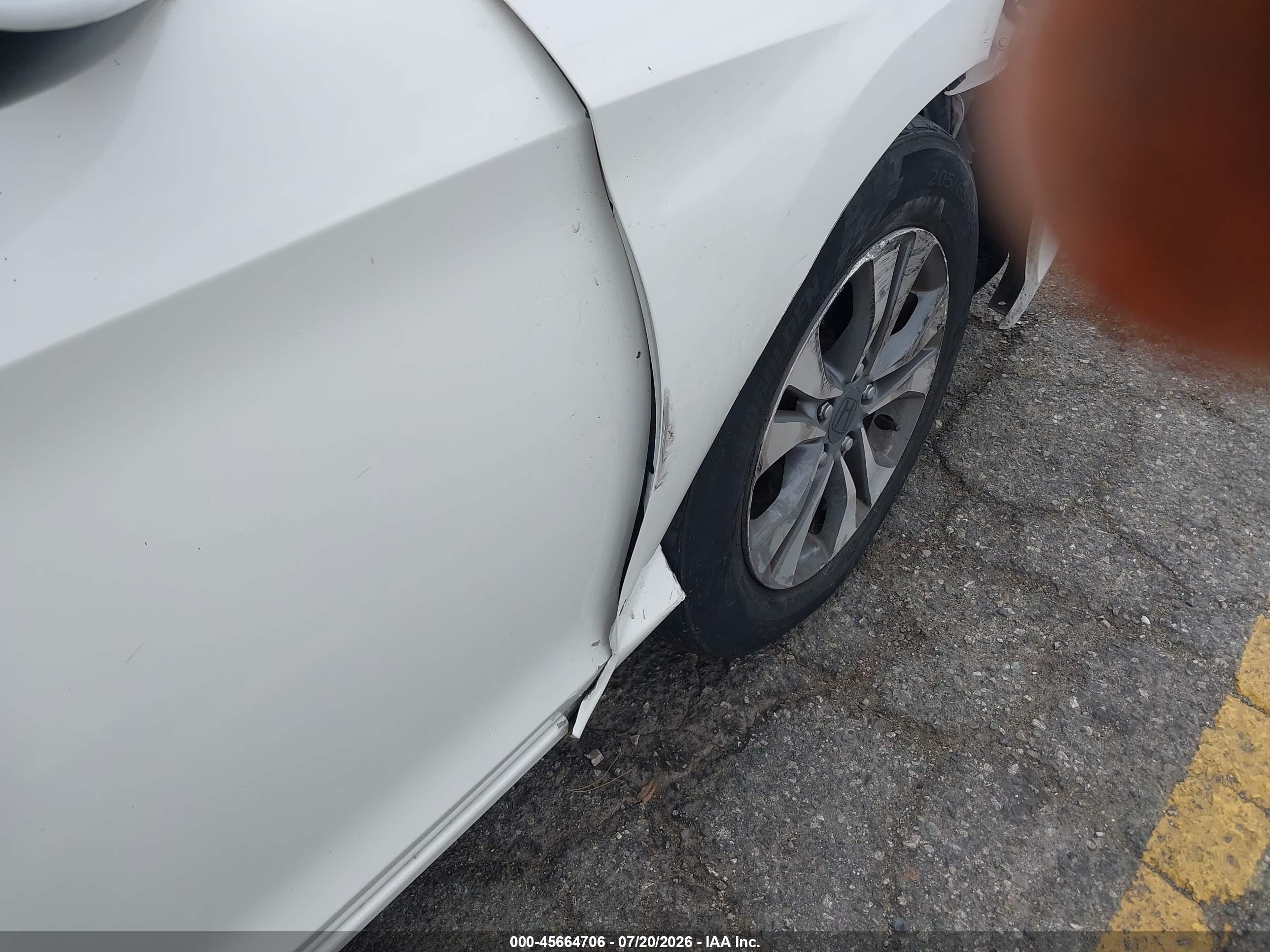 2013 Honda Accord Lx Белый vin: 1HGCR2F33DA152890