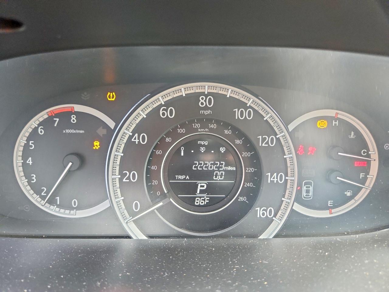 2013 Honda Accord Lx Серый vin: 1HGCR2F33DA171231