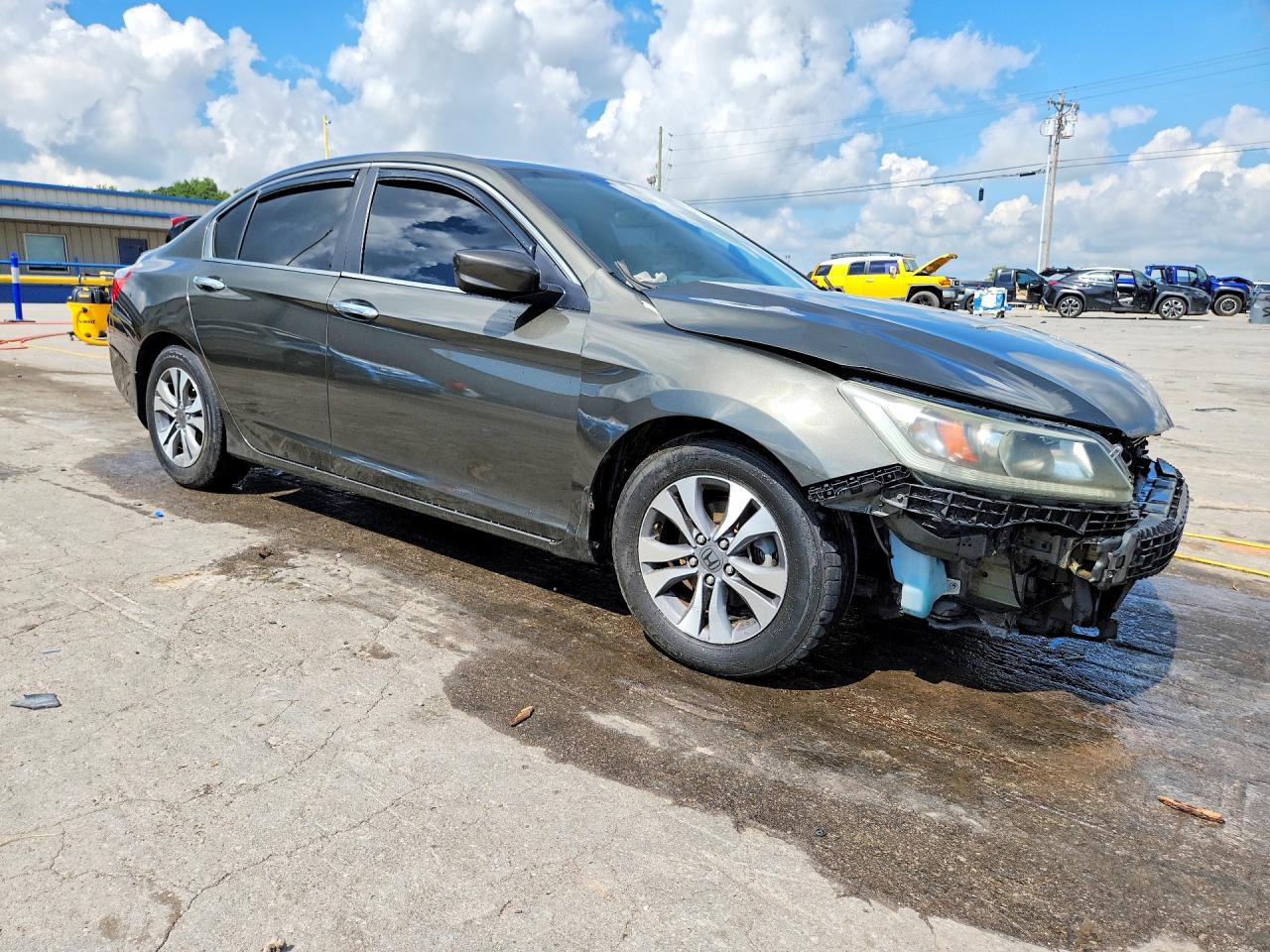 2013 Honda Accord Lx Серый vin: 1HGCR2F33DA171231