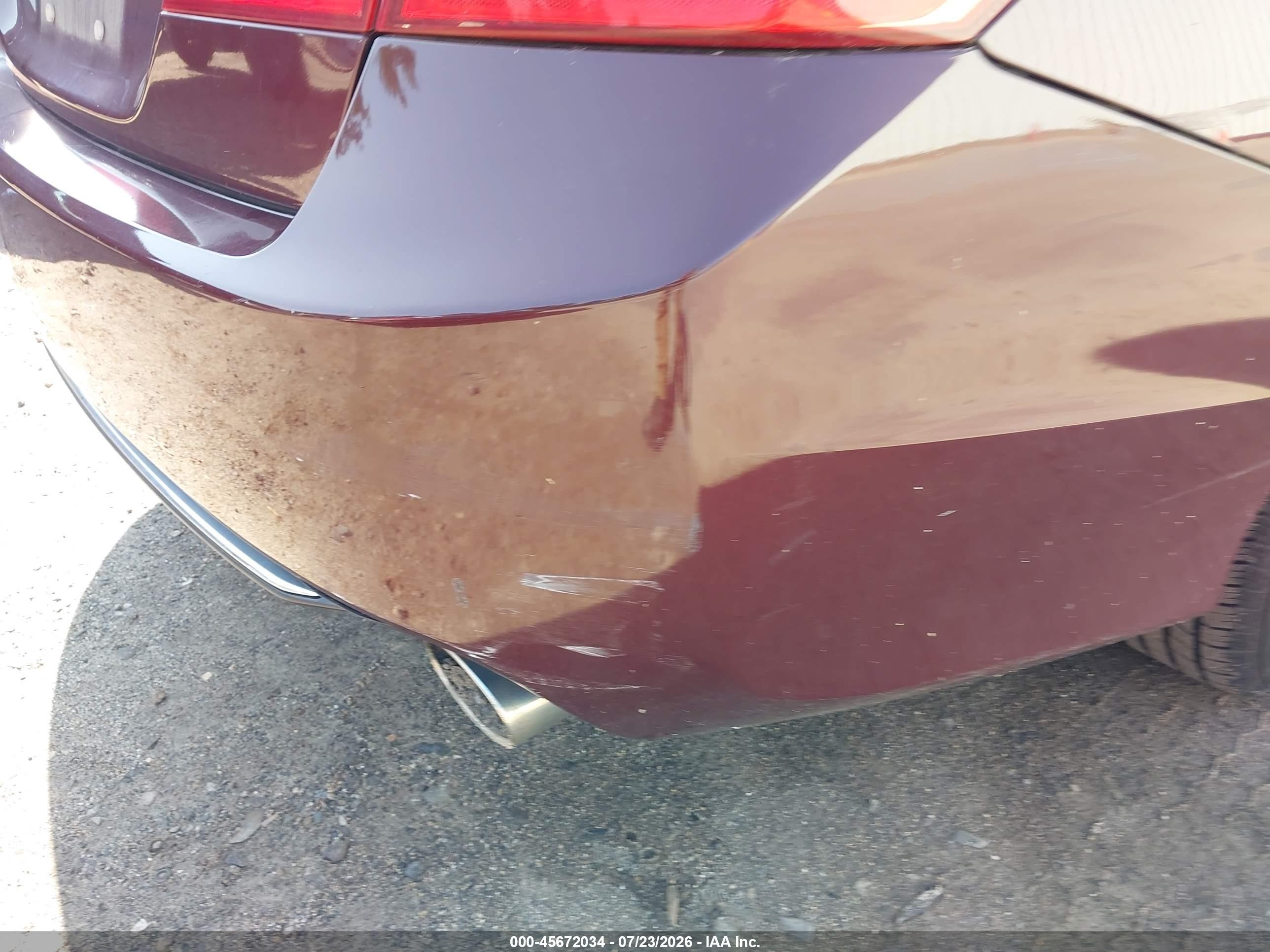 2013 Honda Accord Lx Red vin: 1HGCR2F33DA187798