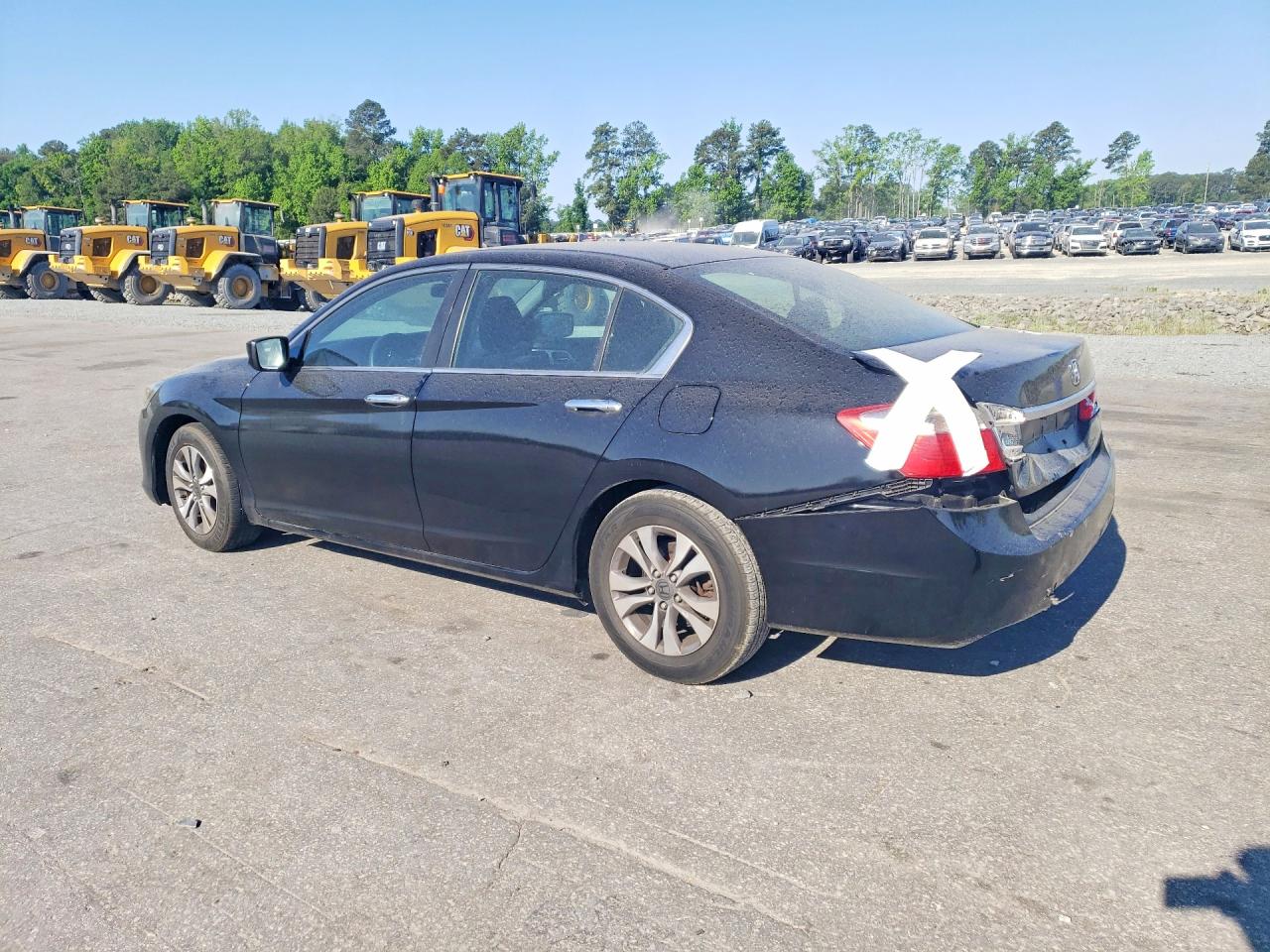 2013 Honda Accord Lx Black vin: 1HGCR2F33DA243173