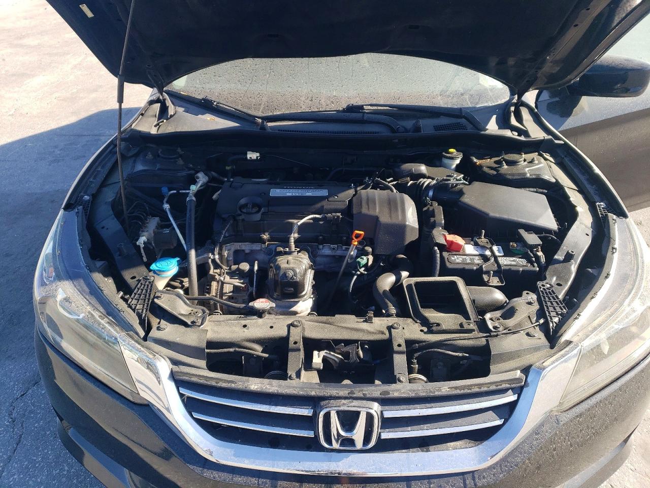 2013 Honda Accord Lx Black vin: 1HGCR2F33DA243173
